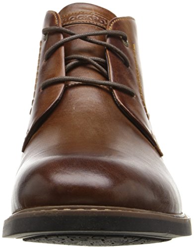 Rockport Men's Classic Break Chukka Boot, Dark Brown Leather, 11 Wide