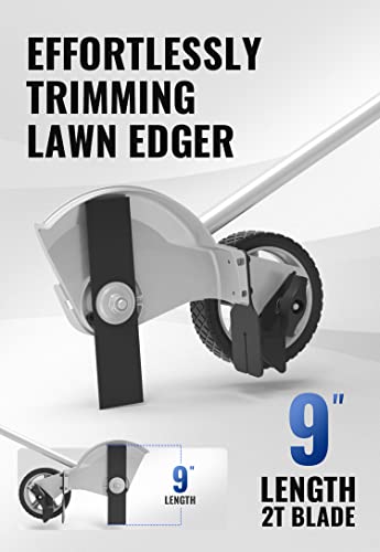 Sunseeker Wild Badger Power Edger Attachment WBEDGERATT, Black