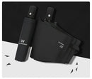 Lordap UV Umbrella & Rain Block Folding Umbrella, 8 Hard Umbrella Bone Automatic Opening and Closing Umbrella, Add Thick Black Glue, Upf50+ Protection (Black)