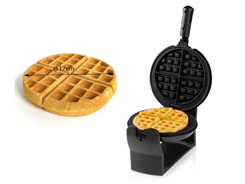 Domo DO9223W Waffle Maker, Black