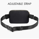 ZORFIN Fanny Pack for Men&Women Nylon Wasit Pack Bag Hip Bum Bag with 3 Zipper Pockets for Outdoors Workout Traveling Casual Running Hiking Cycling