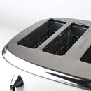Haden Heritage White Toaster - 4 Slice Toaster - Stainless Steel Housing - Reheat and Defrost Functions - Variable Browning Control - Self Centering Function - 1370-1630W