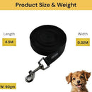 Dog Training Leash 50ft, 30ft, 20ft, and 15ft Long Leads, for Dog Training | Extra Long Line Dog Leash with Handle Great for Puppies & Dogs Training |Dog Leash| Nylon Durable Traction Rope