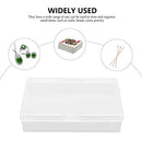 Playing Card Deck Cases Box: 6 Pcs Plastic Empty Playing Card Holder Case Box Storage Organizer Snaps Closed