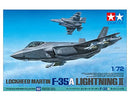 Tamiya 1/72 Scale Lockheed Martin F-35A Lightning II Aircraft Model Kit