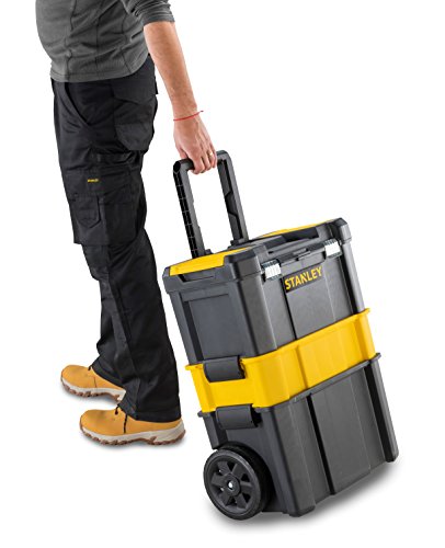 Stanley Essential Rolling Workshop with Metal Latches