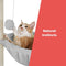 Floofi 104cm Cat Tree, Cat Tower, Cat Scratching Post, Cat Tree for Indoor Cats, Cat Hammock, Cat Accessories, Cat Tree Large Cat, Small Cat Trees, Cat Post, Cat Tree Tower (Light Grey)