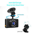 Dash Cam Mount Compatible with APEMAN Dashcam, Suction Mount Easy to Install and Use, Replacement Screen Mount Strong Suction Power Hight Durability and Removeable 2 Pcs