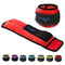 Yes4All HWD8 Neoprene Weight Cuffs, 4.5 kg Pair = 2 x 2.25 kg, Red