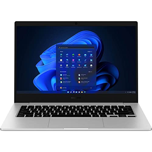 Samsung Galaxy Book Go Laptop Computer PC Power Performance 18-Hour Battery Compact Light Shockproof Design WFH Ready WiFi 5, Silver, 128GB