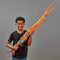 NERF Star Wars - Nerf - Amban Phase-Pulse Blaster - 50" Long (1.27m) - Targeting Scope - 10 Nerf Elite Darts - Inspired by The Mandalorian TV Series - Toys for Kids - Boys and Girls - F2980 - Ages 8+