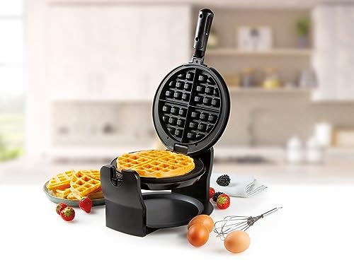 Domo DO9223W Waffle Maker, Black