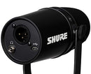 Shure MV7 USB/XLR Podcast Microphone (Black)