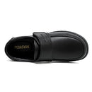PEDASVON Women's Healthcare Nursing Shoes Lightweight Comfortable Nurse Shoe Footwear Slip Restaurant Loafer Waterproof Work Shoes, Black-209, 10 US
