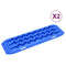 vidaXL Traction Boards Set of 2 - Durable Nylon Track Recovery with Optimised Teeth Design, Load Capacity 10 Tons - Blue.