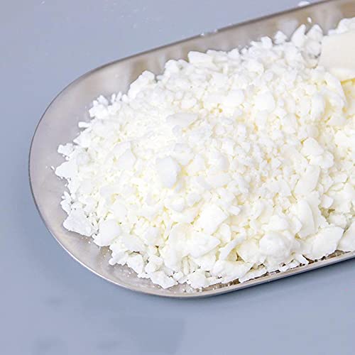 TooGet Pure White Soy Wax Flakes, 100% Natural Soy Wax Bulk for Candle Making DIY, Premium Quality, Top Grade - 450g