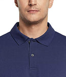 ATHLIO 2 Pack Men's Short Sleeve Polo Shirts, Classic fit Quick Dry Tech Golf Shirts, Dri Flex Performance Solid Top Shirts