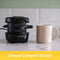 Drew & Cole - Electric Breakfast Sandwich Maker - Grilled Sandwich Toastie Maker - With Egg Cooker Ring - Easy To Clean Non-Stick Cooking Plates - Fantastic for English Muffins, Omelettes & Waffles