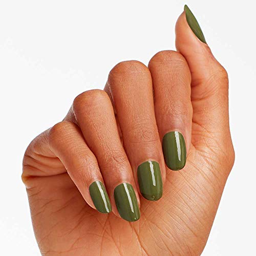 OPI Infinite Shine Olive for Green, long-lasting nail polish for up to 11 days of gel like wear, 15ml