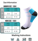 Compression Socks Plantar Fasciitis Sock for Women and Men, 6 Pairs Arch Support Low Cut Running Gym Sport Hiking Cycling Travel Nurses Compression Foot Socks (L-XL, Assorted4)