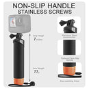 FitStill Waterproof Monopod Floating Hand Grip for Go Pro Hero 12/11/10/9/8/7/6/5/4/3 Session DJI Osmo and Other Action Cameras.Snorkeling Underwater Diving Selfie Pole Stick