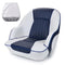 NESHULT Premium Captains Bucket Boat Seat,White/Blue