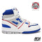 Avia 880 Men’s Basketball Shoes, High Top Retro Sneakers for Indoor or Outdoor, Street or Court, Sizes 7 to 15, White/Medium Blue, 11.5 Women/10 Men