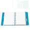 Filofax A5 White Plain Notebook Refill 32 Sheets, Multicolor