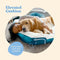 Orthopedic Sofa Dog Bed - Ultra Comfortable Dog Bed for Medium Dogs - Breathable & Waterproof Pet Bed- Egg Foam Sofa Bed with Extra Head and Neck Support - Removable Washable Cover with Nonslip Bottom