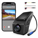 AX2V Car Dash Cam Front 1080P FHD WiFi Dash Camera for Cars,Screenless Dashboard Camera Recorder with Super Night Vision, 155° Wide Angle, HDR, Loop Recording, G-Sensor, Time-Lapse, Parking Mode