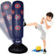 Hazli Inflatable Kids Punching Bag with Stand – Free Standing Boxing Bag for Karate, Taekwondo with Bounce Back– 63’’ Punching Bag with Stand – Freestanding Sport Bag with Air Pump (Navy)