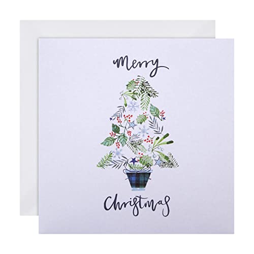 Hallmark Christmas Cards, Traditional Tree Design, Pack of 8