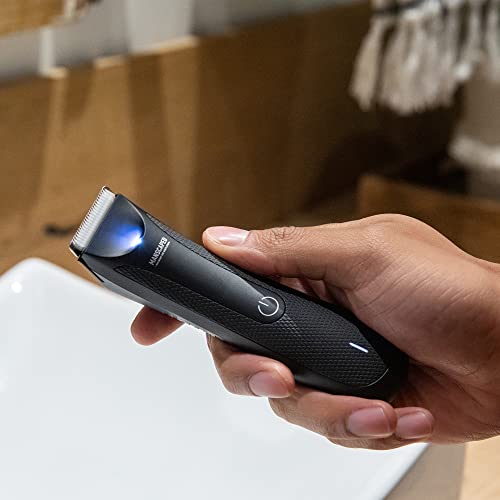 Manscaped Best Electric Manscaping Groin Hair Trimmer, Lawn Mower 3.0, Replaceable Ceramic Blade Heads, Waterproof Wet/Dry Clippers, Standing Recharge Dock, Ultimate Male Hygiene Razor