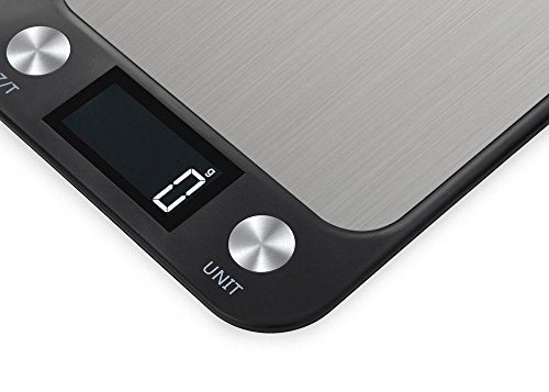 Digital Kitchen/Food Scale Grams and Ounces - Ultra Slim/Multifunction/Tare Function Kitchen Weight Scales for Cooking & Baking - 22lb/10kg Capacity,0.04oz/1g