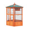 140x140x160cm Bird Cage Aviary Wooden Coop Animal Enclosure Parrot Budgie House XL Size