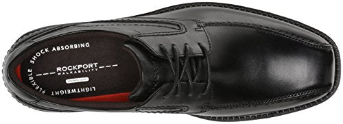 ROCKPORT Men's Sl2 Bike Toe Ox, Black, 12 US