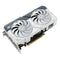 ASUS Dual GeForce RTX 4060 Ti White Edition 8GB GDDR6 (PCIe 4.0, 8GB GDDR6, DLSS 3, HDMI 2.1A, DisplayPort 1.4A, 2.5-Slot Design, Axial-tech Fan Design, 0dB Technology, and More)