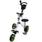 MacGregor Golf X-TREME 3 Wheel Push/Pull Golf Buggy/Trolley/Cart/Trundler with Seat White/Green