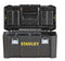 Stanley STST1-75521 Essential 19" Toolbox with Metal latches, Black/Yellow, Inch