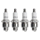 4Pcs Spark Plugs Replacement RJ19LM Compatible with Briggs & Stratton Engine Spark Plug Engine Accessory Replacement Parts