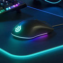 SteelSeries Rival 3 Wired 6-Button 77g Gaming Mouse - Prism 3-Zone RGB Illumination - 8,500 CPI TrueMove Core Optical Sensor