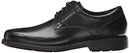 ROCKPORT Men's Charles Road Plain Toe Oxford, Black, 12 US Wide