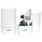 Catit Senses 2.0 Short Hair Cat Grooming Kit, White, 5 Piece Set