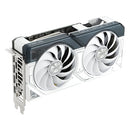 ASUS Dual GeForce RTX 4060 Ti White Edition 8GB GDDR6 (PCIe 4.0, 8GB GDDR6, DLSS 3, HDMI 2.1A, DisplayPort 1.4A, 2.5-Slot Design, Axial-tech Fan Design, 0dB Technology, and More)