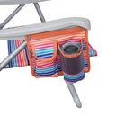Hurley Deluxe Backpack Beach Chair, One Size, Sherbet
