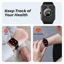 SoundPEATS Smart Watch 3 Fitness Tracker for Men Women Big Screen Smartwatch for iPhone Android Phones with Heart Rate SpO2 Sleep Monitor 230+ Watch Faces IP68 Waterproof 70+ Sports Modes