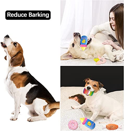 10 Pack Dog Squeaky Toys, Puppy Toys, Cute Plush Toys for Small Medium Dog, Cute Dog Toys, Dog Chew Toys for Aggressive Chewer (10Pack)