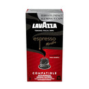 Lavazza Espresso Maestro Classico, 100 percent Arabica, Light Roasting, Aluminium Capsules, Nespresso Compatible, Zero CO2 Impact, 1 Pack of 10 Capsules