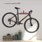 Bike Wall Mount Bike Hanger Foldable Bicycle Storage Horizontal Bike Rack Bike Hook for Garage Indoor Shed with Screws