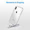 JETech Case for iPhone Xs and iPhone X, Non-Yellowing Shockproof Phone Bumper Cover, Anti-Scratch Clear Back (Clear)